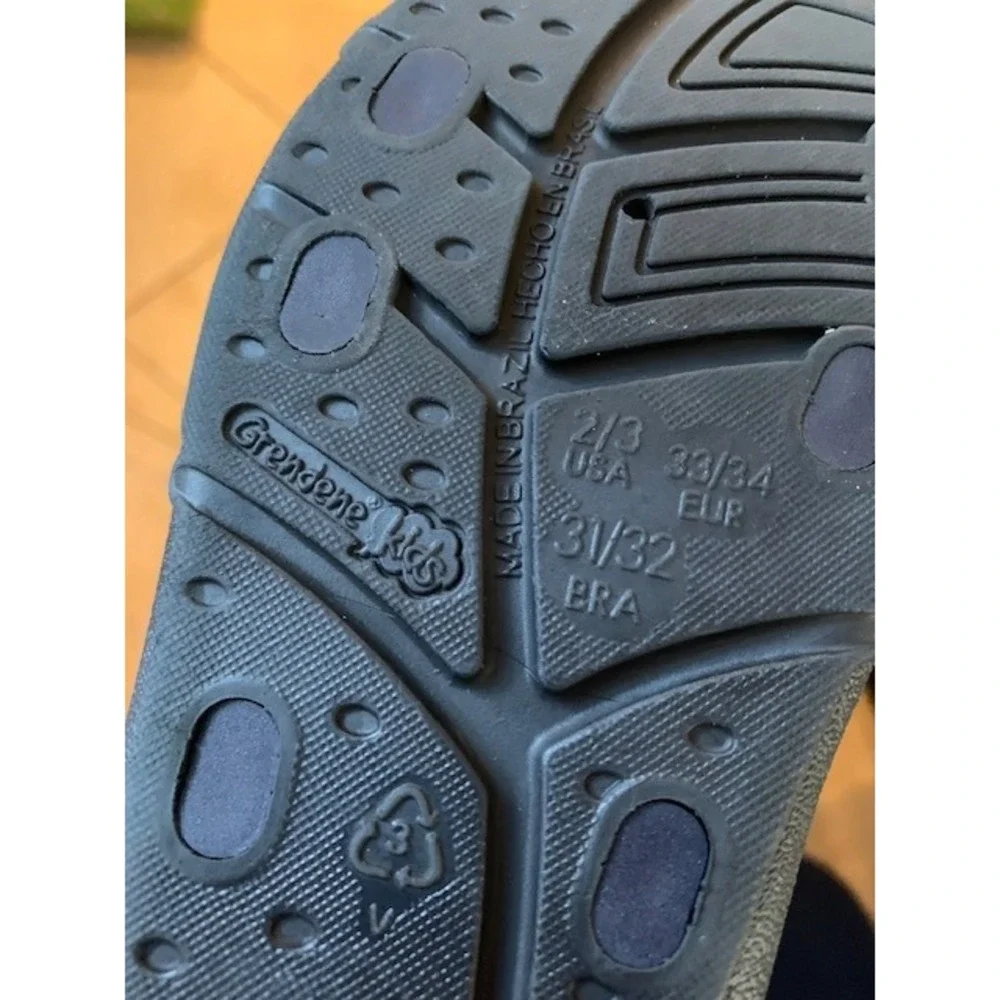 Rider Kids Blue‎ Sport Sandals Velcro Strap Outdoor Water Shoes Boys Size 2/3